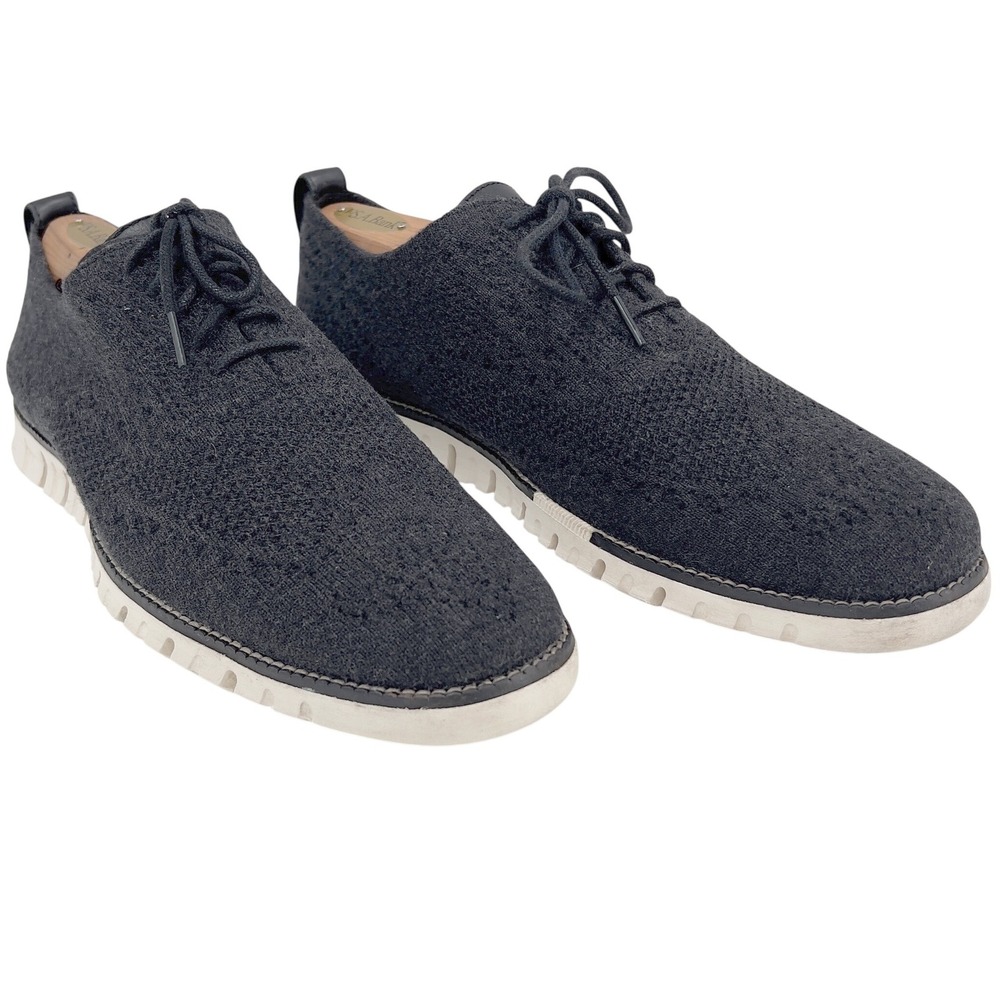 Cole Haan Zerogrand Stitchlite Mens Wingtip Oxford Wool Gray C28894‎ 10.5
